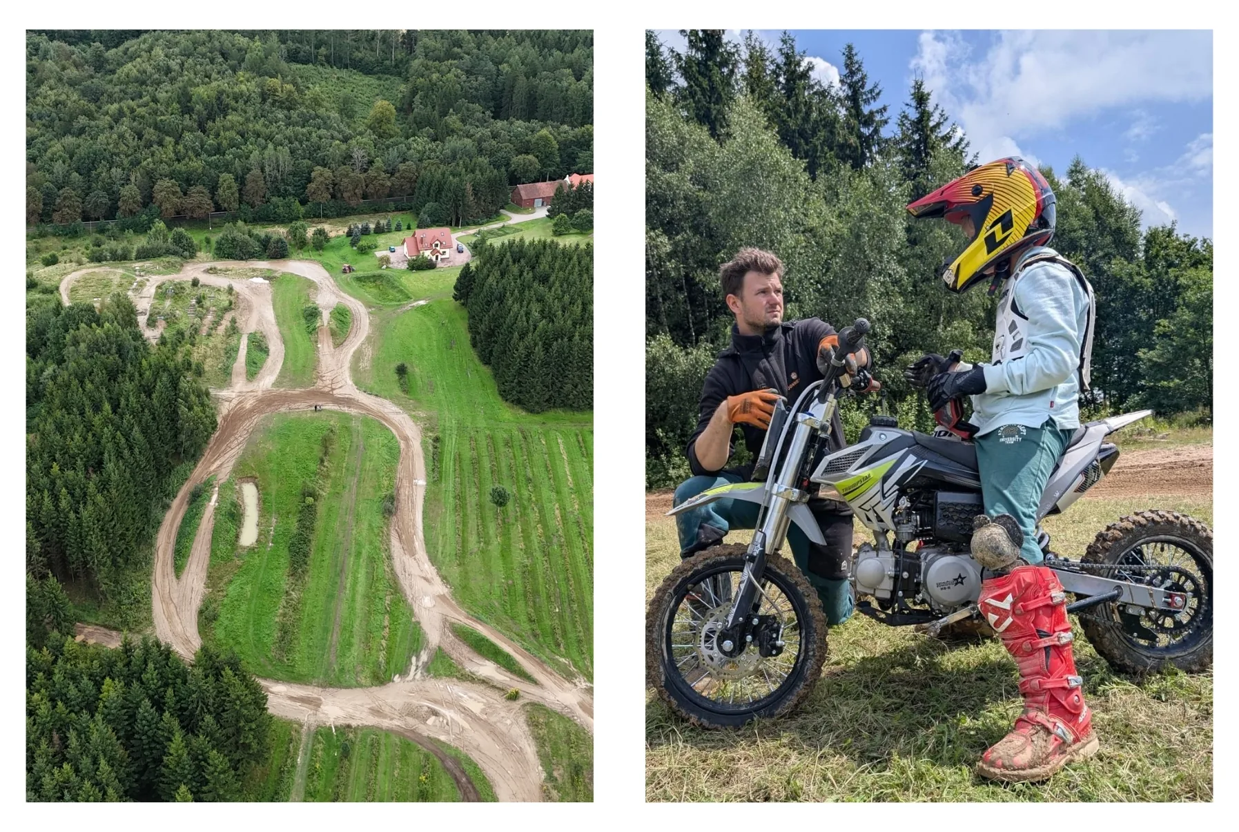 Obóz motocrossowy w Ogrodnikach